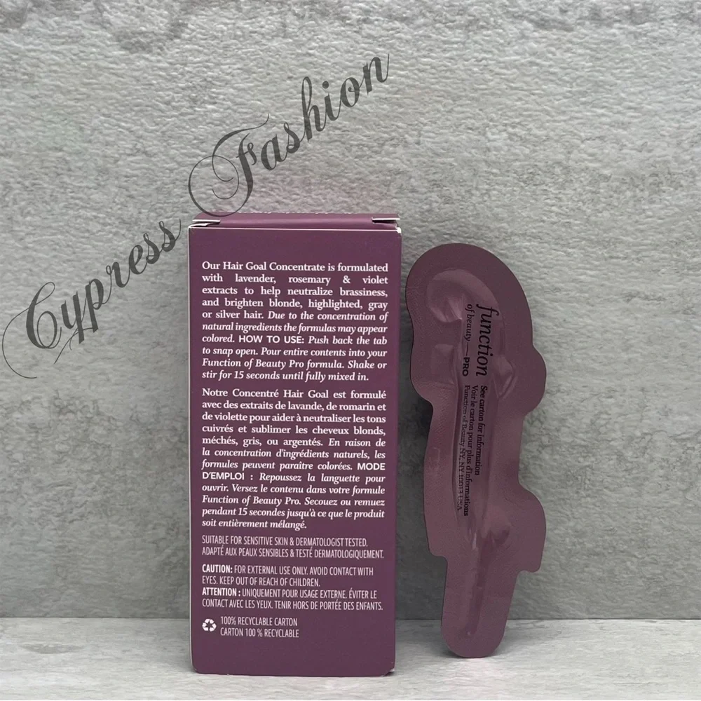 💫 $3 Three Function of Beauty Pro The Blonde Hero Brass Taming Hair Concentrates - Picture 4 of 6